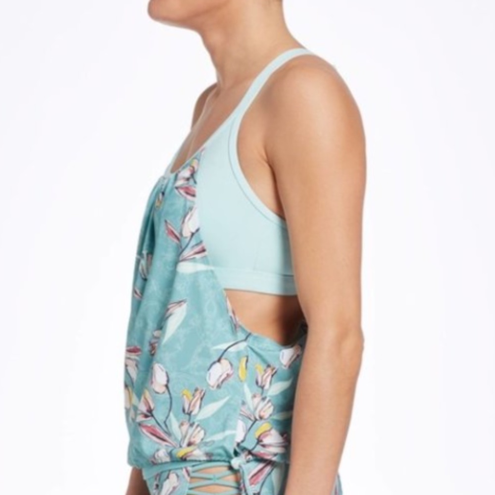 Calia 2-in-1 Tankini Top in Botanical‎ Gardens Size XS